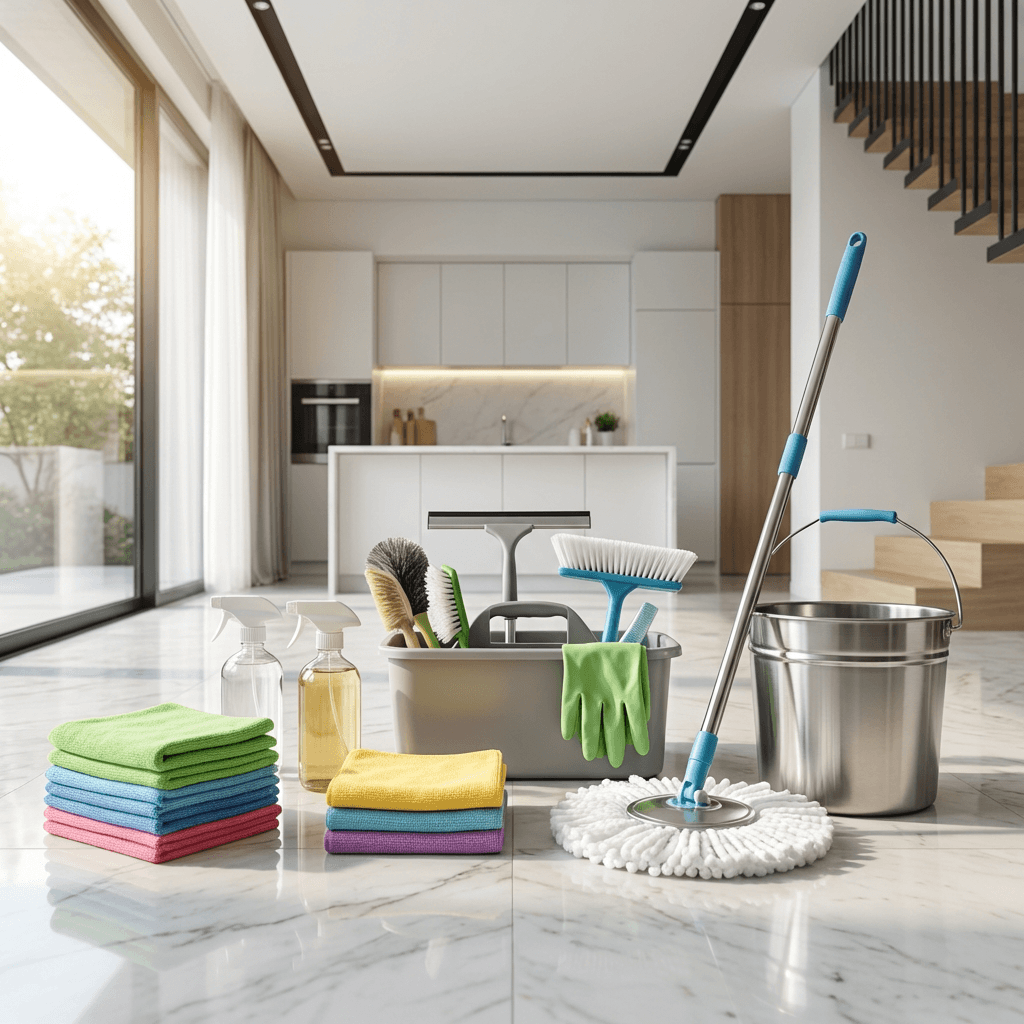 How to Clean a House Professionally